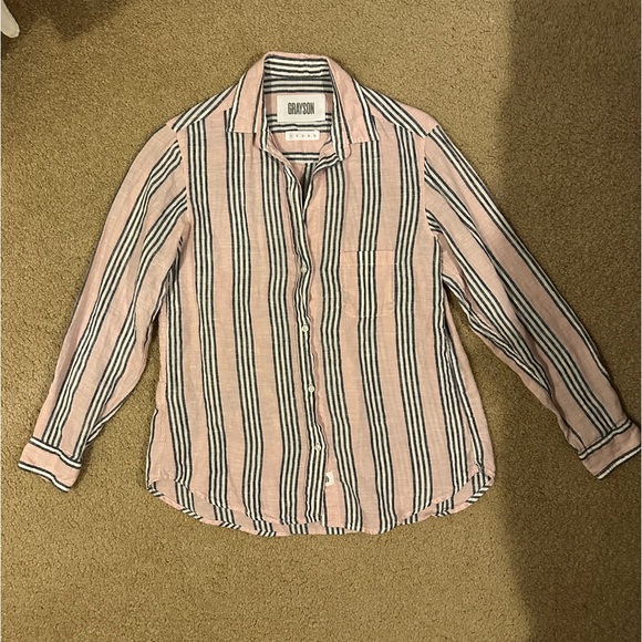 Grayson The Hero linen button-down - Picture 2 of 9